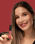 Rouge à lèvres liquide mat Pourpre